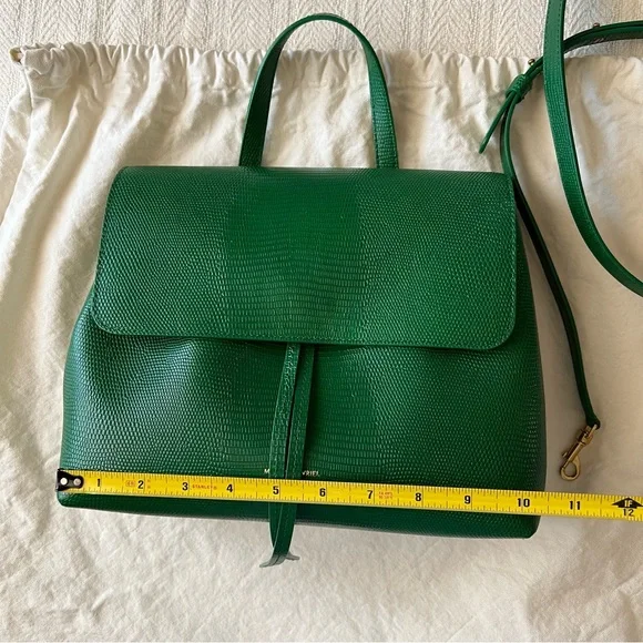 Mansur Gavriel Soft Lady Bag Lizard Embossed Leather - Picture 17 of 17